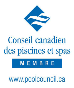 Autocollant Membre du Conseil canadien des piscines et spas